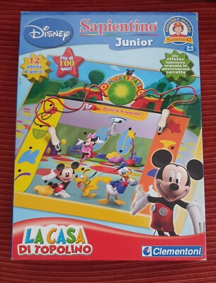 Disney Sapientino Junior La casa di Topolino Clementoni Gioco