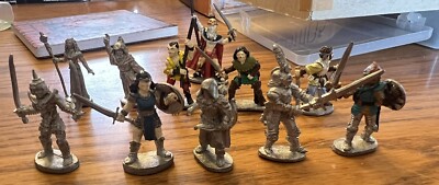 PLAYER CHARACTERS 02-0xx Vintage 1980's Ral Partha D&D Warhammer Figure: Variety