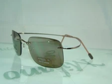 MARCHON TITANIUM AIRLOCK 700 101 BROWN RIMLESS SUNGLASSES Eyeglasses 52-21-150