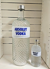Absolut Vodka 7L / 7000ml - GLIMMER Show Glasflasche / Deko / Limited Edition