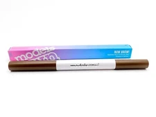 Models Own Now Brow Eyeshadow Pencil & Brush Duo ,Light Brown 130  .007oz