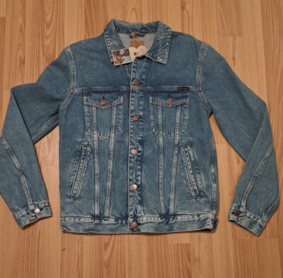  Nudie Jeans, Jacke Jeansjacke Jacket Robby Denim Jacket Vintage Blue M