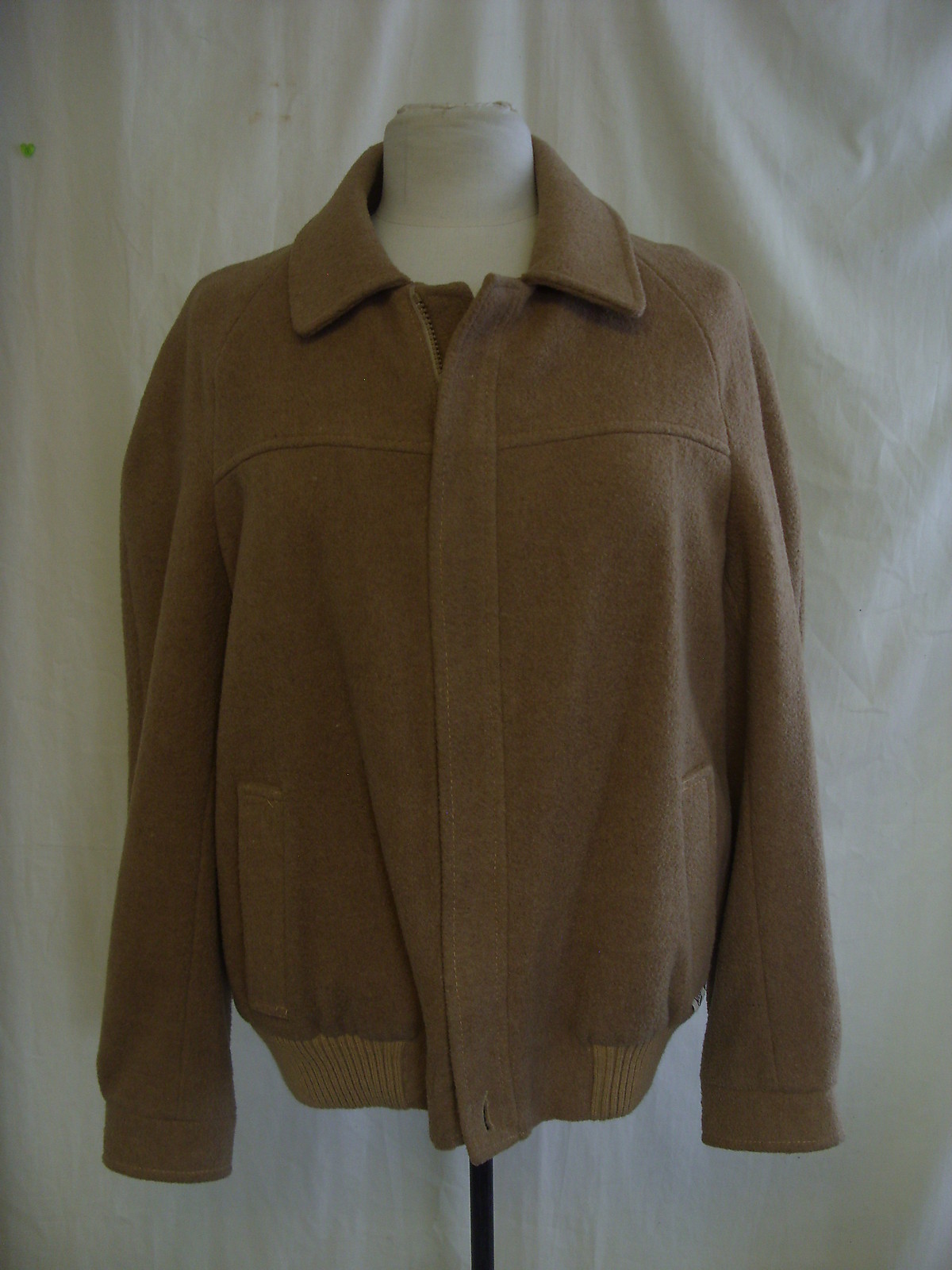 ALTRA Cappotto Donna Nico taglia 10 US 6 60% lana colore marrone chiaro cerniera foderato 0775