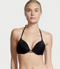 NWT VICTORIA'S SECRET Essential Bombshell Add-2-Cups Push-Up Swim Bikini Top