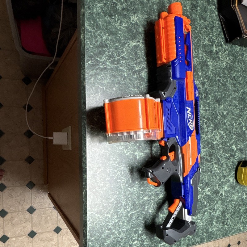NERF N-Strike Elite RapidStrike CS-18 Dart Blaster w/ Drum Magazine