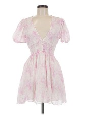 LoveShackFancy Women Pink Cocktail Dress M