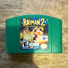 Rayman 2: The Great Escape Nintendo 64 N64 NTSC-U/C Cartridge Only
