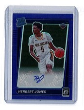 2021-22 Panini Purple Rated Rookie HERBERT HERB JONES *rc* Auto 
