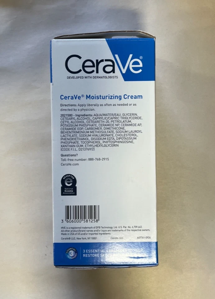 Crema Hidratante CeraVe Multipack 16 OZ Bomba + 16 OZ Recarga 2 Paquetes NUEVO EN CAJA Foto 4 de 4