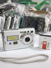 Sony Cyber-shot DSC-W80 7.2MP Digital Camera - Silver
