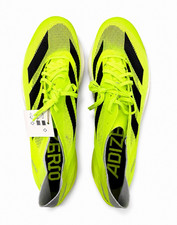 adidas Adizero Sprint Spike Track Spikes Yellow/Black Lace-Up Low  Bag
