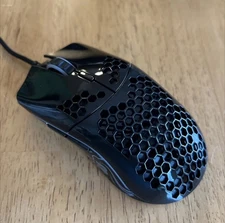 Glorious Model D- Minus Gaming Mouse  Glossy Black Wired RGB