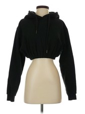 Assorted Brands Women Black Pullover Hoodie S