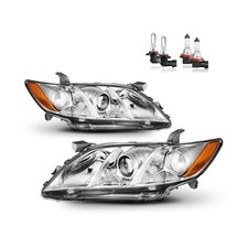 Headlights Assembly for 2007 2008 2009 Toyota Camry Halogen Headlamp Replacem...