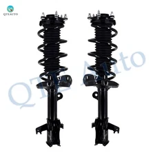 Pair Front L-R Quick Complete Strut-Coil Spring To 2015 2016 Honda CR-V 2.4L AWD