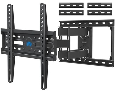 TV Wall Mount for Most 32-65 Inch TV, Full Motion TV Mount with Dual Arms, Wa...