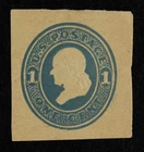 CKStamps: US Cut Square Stamps Collection Scott#U118 Unused H NG