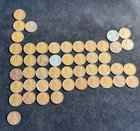49 Coin ROLL Lincoln Wheat Cents 1 Memorial 1910's-1960s Mixed Dates Mints cb781