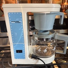 Rare Vintage Proctor-Silex Goose Coffee Maker WORKS Pot Has Small Crack In Rim!