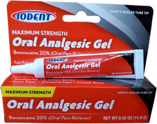 ORAL ANALGESIC GEL 0.42 OZ