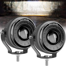 3.5 Inch Round Led Pod Lights Anti-glare Off Road Fog Driving Light Spot Li...