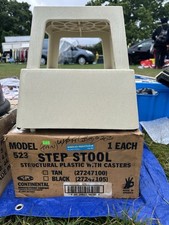 Heavy Duty Hard Plastic Step Stool Loading 200kg Very Heavy Made In America New