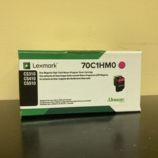 Lexmark 70C1HM0 High Yield Return Program High-Yield Toner - Magenta New