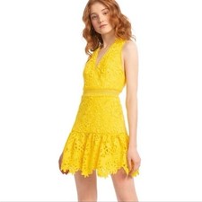 Alice & Olivia yellow Dress Size 12 