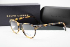 NEW POLO RALPH LAUREN PH 2150 5004 HONEY HAVANA BLACK AUTHENTIC EYEGLASSES 47-19