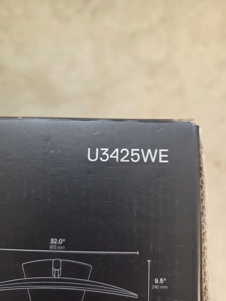 Monitor Dell U3425WE 34 Inches UWQHD Ultrasharp Curved Monitor with Thunderbolt - Image 4 of 4