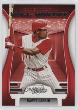 2022 Panini Absolute Hall Worthy Retail Barry Larkin #HW-11 HOF 1px1