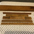 5 vintage old advertising, Coca Cola And Odd Shaped WOODEN RULERS