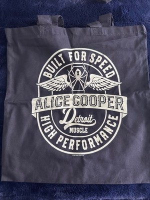 Alice Cooper Detroit Muscle Tote Bag