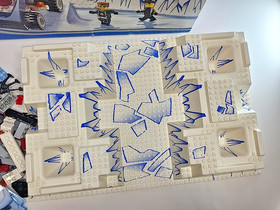 LEGO Alpha Team 4748 Ogel&rsquo;s Mountain Fortress Incomplete Parts w/ Box & Terrain