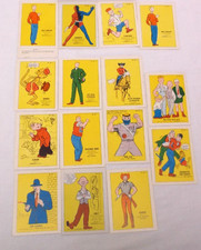 1951 Lev Gleason Little Wise Guys Comic Cards Group of 15