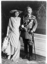Photo:Kaiser Wilhelm II and his wife of Germany, 1859-1941