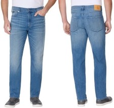 Calvin Klein Men's Straight Fit Denim Jeans - Liberty Light Blue 34x30