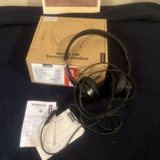 Lenovo 100 Stereo USB Headset Used