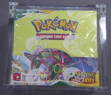 POKEMON BOOSTER BOX ACRYLIC DISPLAY CASE PREMIUM QUALITY STRONG MAGNETIC LID TCG