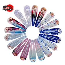 5/10Pcs Disney Frozen Elsa Hair Clips Cute Girls Hair Accessories Gift