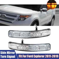 2pcs Left Right Mirror Turn Signal Light Led Lamp Fits Ford Explorer 2011-2019