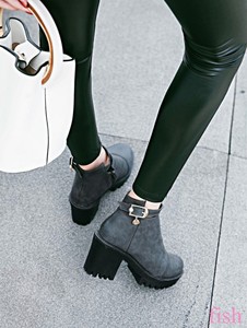 femmes Blocs pour à moyen de avec cheville bottes talon nZrZPzq78w
