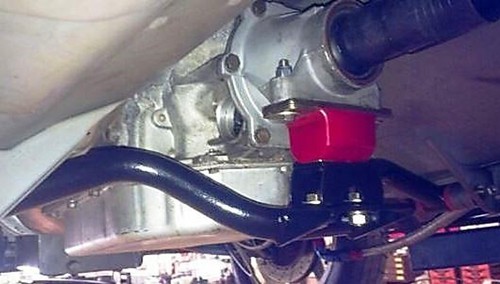1982-1993 Mustang Stifflers Transmission Crossmember & Mount TH-350 & Powerglide - Picture 6 of 9