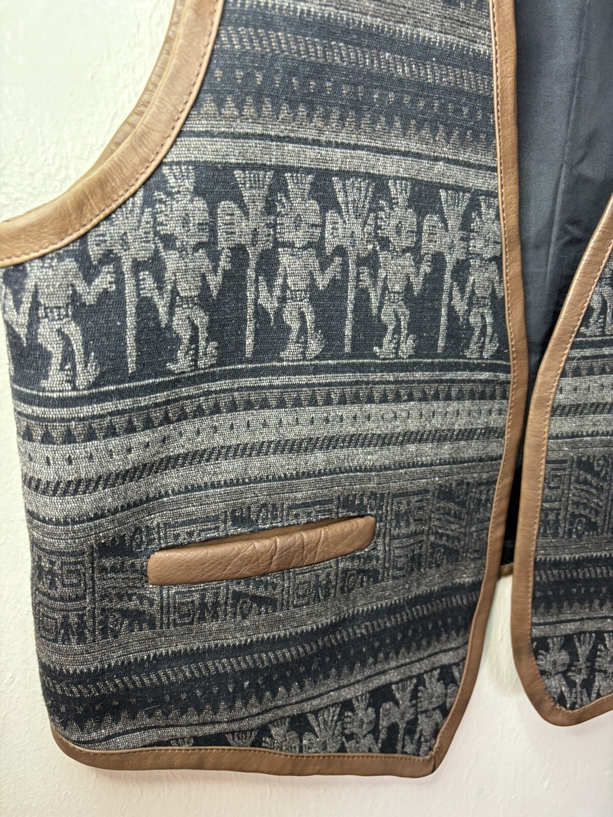 Sumac Design RARE VINTAGE 1970-1980s SUMAC DESIGNS VEST MADE IN EC… - Gem