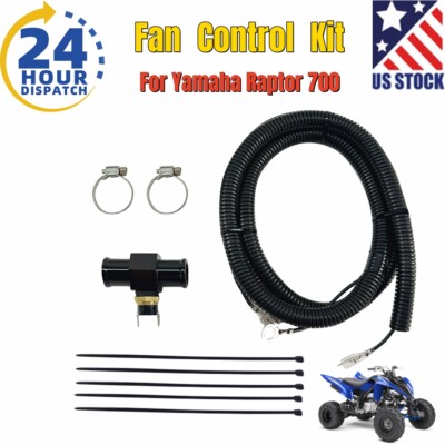 For YAMAHA YFM700 Raptor 700 Fan Control Kit Early-on 200* F 2006-2023 ATV