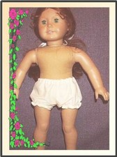 Doll Clothes Made 2 Fit Girl 18" Panties 3 Pairs White New