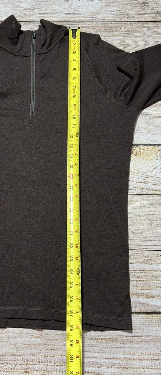 smartwool long sleeve pullover 1/4 zip base-layer