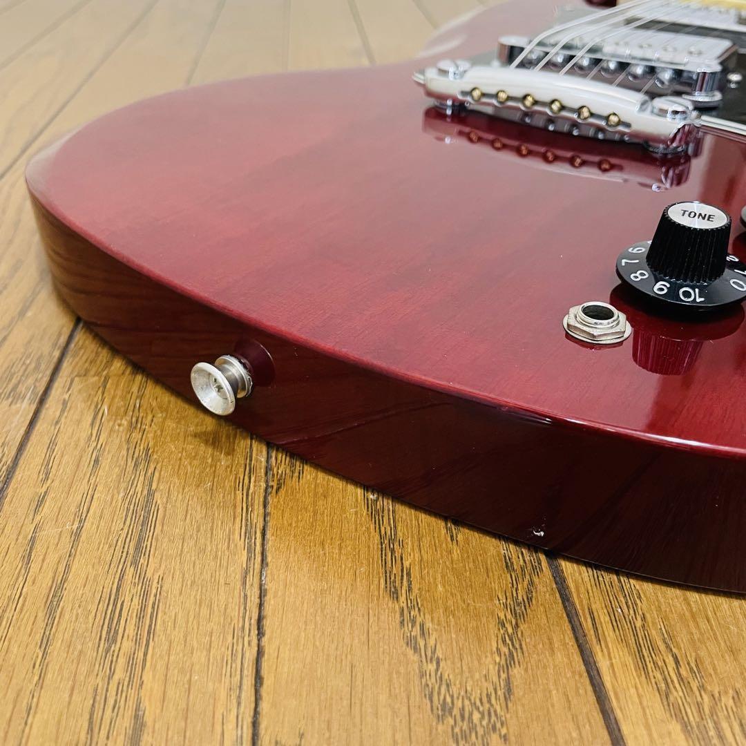 Burny SUPER GRADE Red SG type Made in Japan Electric Guitar