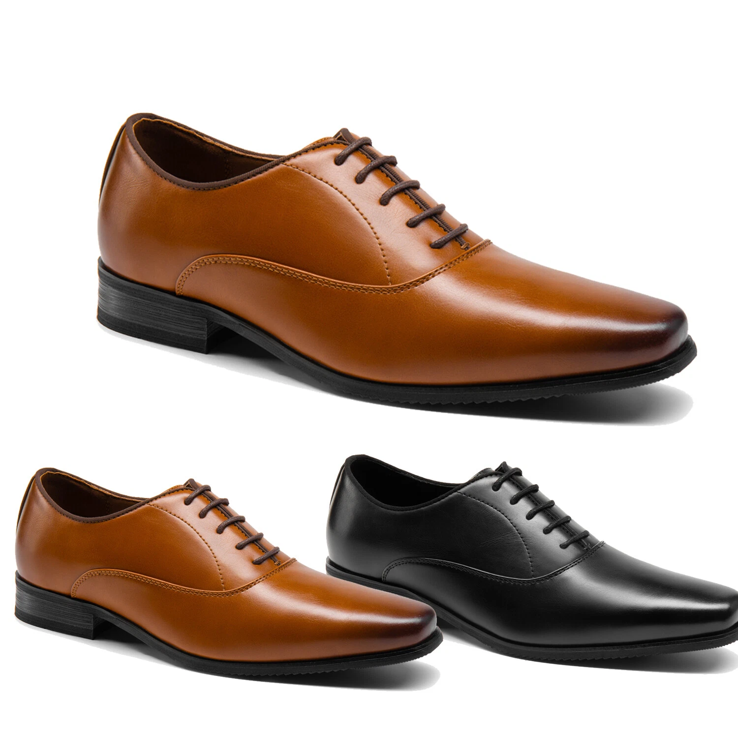 Bruno Marc Men's Oxfords Shoes Lace Up Dress Shoes Bussiness Formal Size 6.5-15
Opens in a new windo