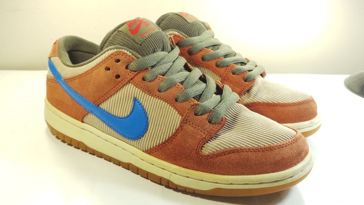 スニーカー Nike SB Dunk Low Corduroy Dusty Peach 2019 SS 19 2019 NIKE DUNK SB LOW BQ6817-201 CORDUROY DUSTY PEACH 7.5